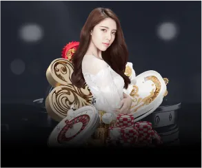 Sảnh WM Casino với game Dragon Tiger và chủ đề châu Á